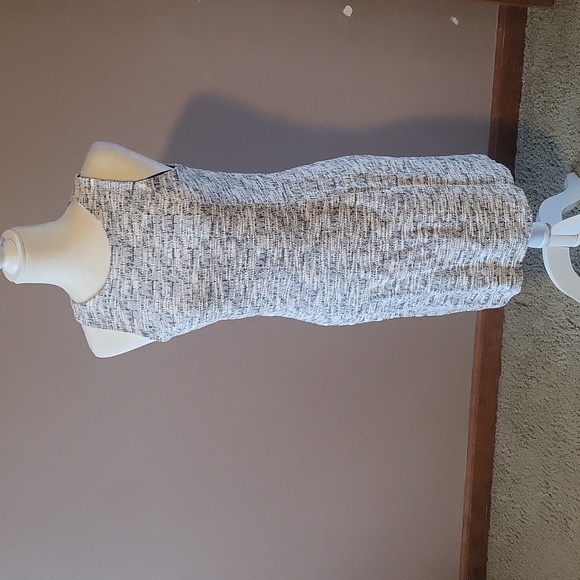 LOFT Sleeveless Sheath Lightweight Textured Space Dye Color Lined - Picture 4 of 5